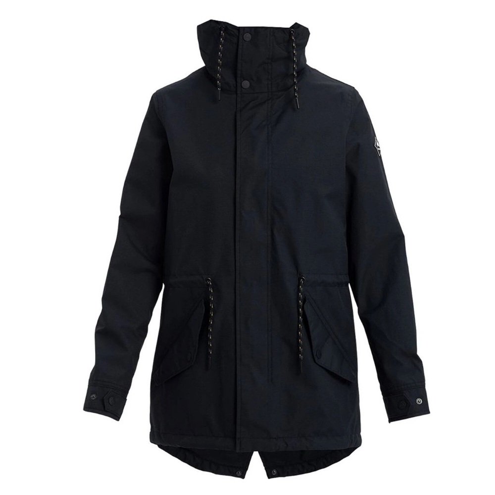Burton jacket size M black color women’s